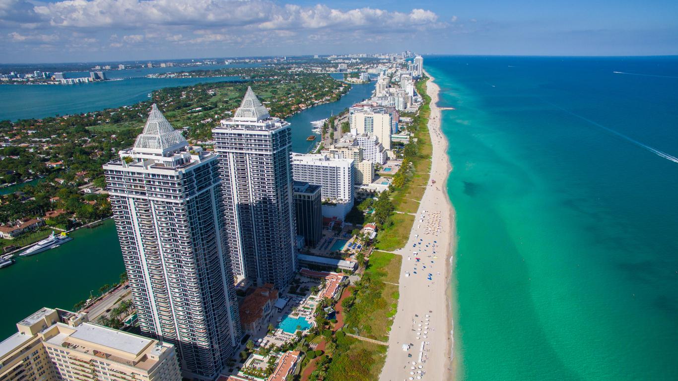 Alquiler de autos en Mid-Beach (Miami Beach)