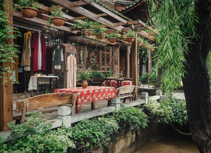 Patio Foto