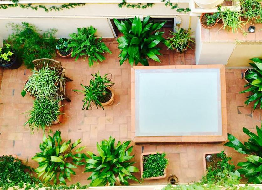 Patio Foto