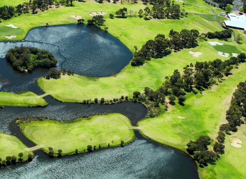 Campo de Golf Foto