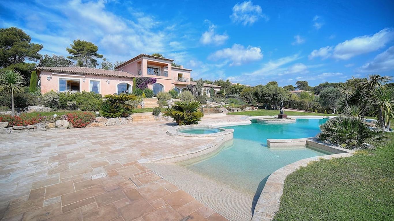 'Au Havre De Paix' 5 Étoiles Prestige Jacuzzi, Hammam, Sauna, Piscine Chauffée Mougins Cannes Grasse