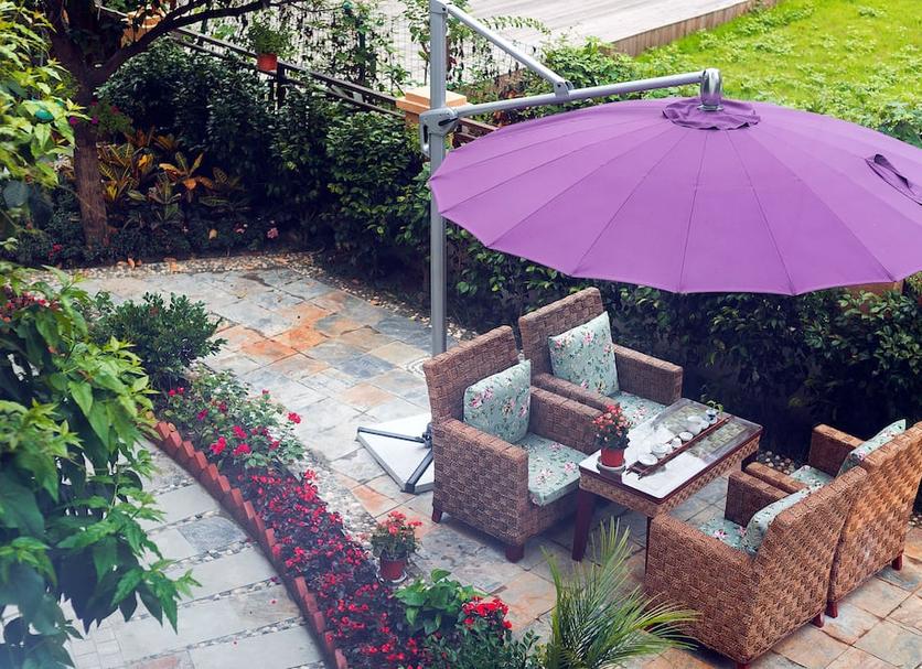 Patio Foto