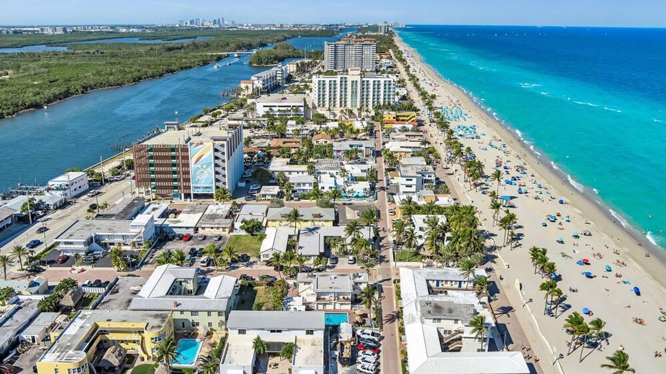 Hollywood Beach Flamingo