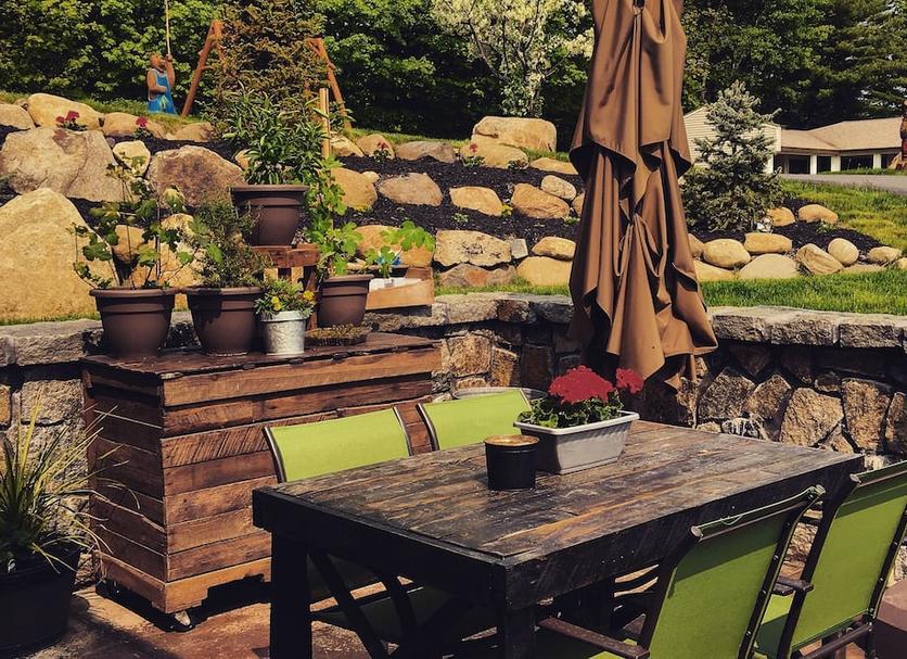 Patio Foto