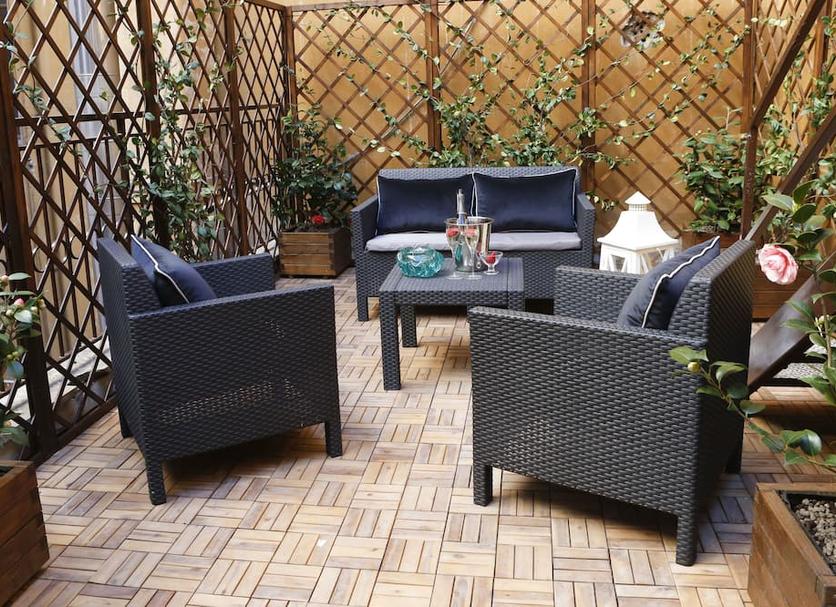 Patio Foto