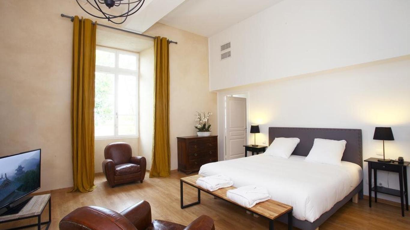 Le Castel Pierre - 7ch&7sdb avec clim, piscine XL, salle fitness et sauna pour 18 personnes