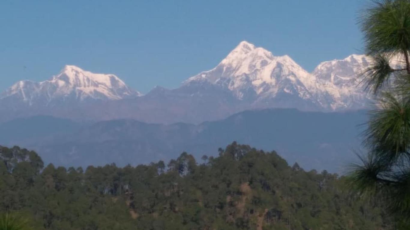 J K Guest House (Kausani), Uttrakhand Is Situated On Rudradhari Road (Kantali)