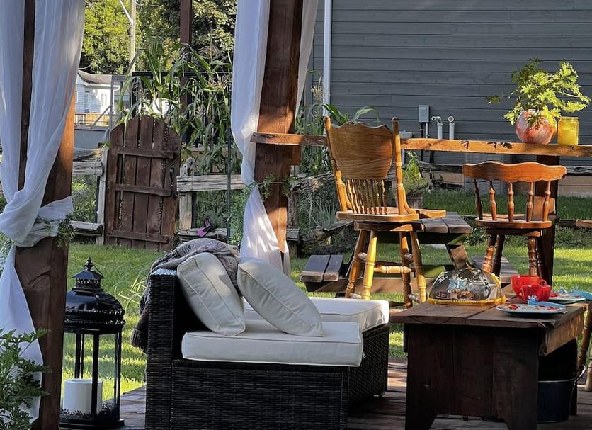 Patio Foto