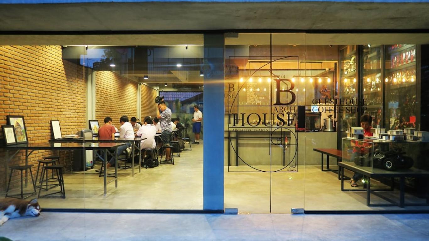 B+Arch House / Hotel&Cafe