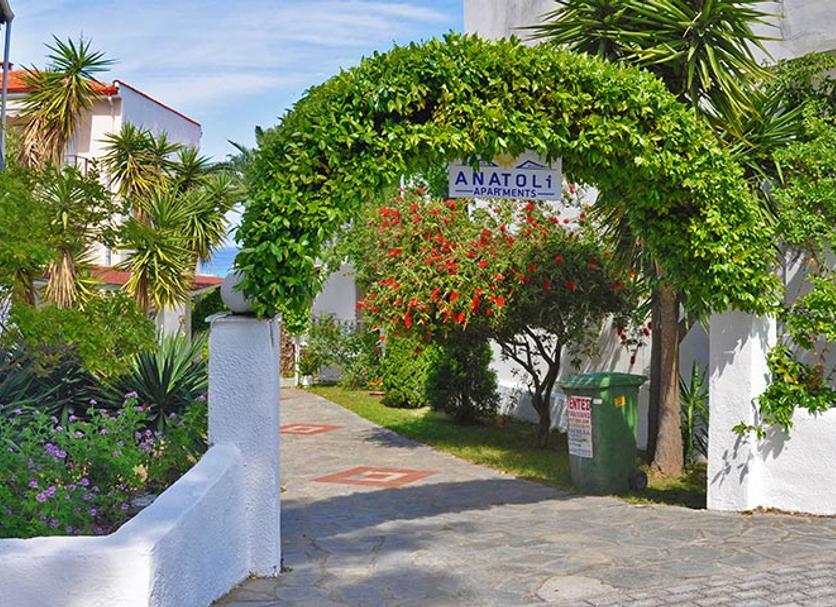 Entrada del hotel Foto