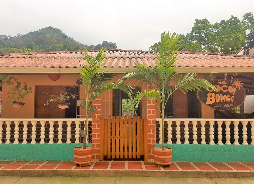 Entrada del hotel Foto