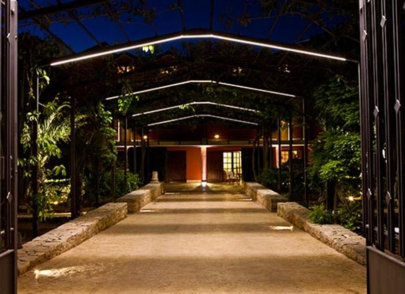 Entrada del hotel Foto