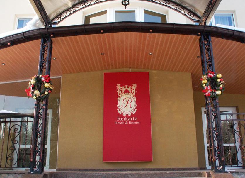 Entrada del hotel Foto