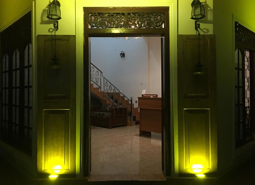 Entrada del hotel Foto